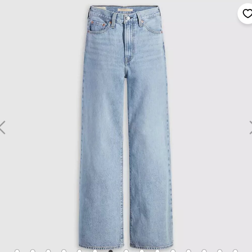 Levi's Sky Blue Women's Wide Leg Jeans